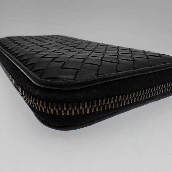 Bottega Veneta Intrecciato Leather Zip Long Wallet - Picture 5 of 11